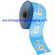 PET/PE plastic packaging film roll, laminated packing plastic roll for cookie