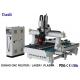 HSD Spindle Servo Motor 4 Axis CNC Router Machine With 300 Degree Swing Spindle Head