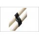 Parallel Black Metal Joint Fittings for Pipe Racks , Zinc / Nickel / Chrome