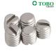 Customized DIN551 / ISO 4766 Stainless steel slotted set screw with flat point fasteners