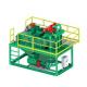 Hydrocyclone 45kw Drilling Mud System Mud Tank System Compact Size Green Color