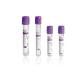 Customized  2ml Purple Cap Blood Collection Tube Excellent Performance Additive
