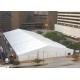 Large PVC Fabric Warehouse Tents A Frame  Shape Fire Resistant  White