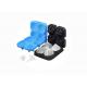 4 Holes Diamond Ice Cube Tray , Silicone Diamond Ice Mold OEM / ODM Accept