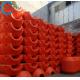 Customizable Orange Pipe Floats Buoys Impact Resistant Harsh Marine Environments
