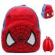 Cartoon Spiderman Kids School Backpacks Personalized Soft Plush