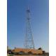 4 Legged Tower 50m Radio Antenna Tower For Broadcasting