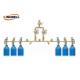 Copper Tubes Medical gas Manual Manifold System For Nitric Oxide Gas