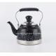 1L/1.5L/2L Home appliances safe and controllable stainless steel electric kettles with handle black color coffee pot