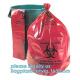 autoclavable Biohazard Collection Bags, 40 Gallon Biohazard Garbage Bag, ldpe biohazard plastic bags, bagplastics, pac