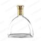 Glass Boston Wine Bottles 200ml 375ml 500ml for Vodka Whisky Rum Body Material Glass
