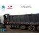 HOWO A7 10X4 14 Wheeler Truck 35CBM Euro IV Low Oil Consumption With Lifting