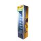 105L Low price supermarket vertical cooler display cabinet showcase beer freezer SD105