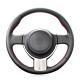 Custom Hand Stitching Black Artificial Leather Steering Wheel Cover for Toyota 86 GT86 Subaru BRZ Scion FR-S FRS