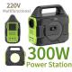 Power Solar Power Stations S3 300W Portable Energy Storage Power Supply for Outdoor