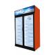 Refrigeration Equipment Supplies Vertical Display Freezers With R290a 450L