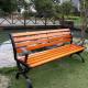 Waterproof Outdoor Natural Bamboo Park Bench With Antique Appearance