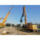 10m Sheet Pile Vibro Hammer , Hydraulic Pile Driving Hammer