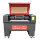 Water Cooling CO2 Fabric Leather Laser Engraving Machine With Double Heads 100w