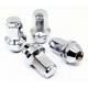 2 Inch Chrome Large Acorn Seat Lug Nuts Carbon Steel For Ford F-150 Expedition