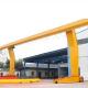 Single Box Beam L Leg Gantry Crane 50/10T With Double Cantilever