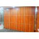 India Folding Sliding Movable Partition Walls 500mm Panel Width Malaysia Design