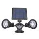12LEDs 20-600Lumen Solar Motion Sensor Spotlight Dual Head Solar Spotlight