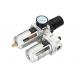 AC4010-04 Air Source Treatment Unit, Filter Regulator And Lubricator With Auto Drainer