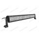 Cree Double Row Black / White LED Light Bar 120w 6000K PC Lens For Vehicles