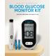 Handhold Easy Operation Large Font Diabetes Monitor Blood Sugar Glucometer