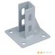 Affordable Steel and Stainless Steel Floor Mount Base Plate with Customized Design