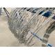 Hot Dipped Galvanized Razor Wire Coils Single Or Concertina For Prision