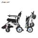 FDA Multifunction Foldable Electric Wheelchair 125KG Load Portable Lightweight