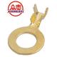 Automotive Stamping Brass Cable Lug Terminal Long Service Life TS16949 Certification