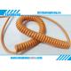 Fire Retardant Reinforced Polyester Coated Customized Spiral Cable