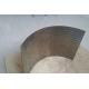 Waste Treatment Sieve Bend Screen Wedge Wire Curved Parabolic Screen Filter