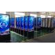 Indoor Floor Standing LCD Advertising Display Multi Language Support High Definition