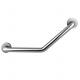 Wall Mounted Angled Shower Grab Bar With Mirror Polishing Stainless Steel 304 Material