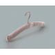 Anti Slip pink Satin Hanger For Garment Display