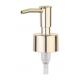 Gold UV Plastic ABS Lotion Pump for Hand Washing Soap Eco-friendly