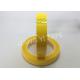 Polyester Film Adhesive Insulation Tape , Flame Retardant Yellow Insulation Tape