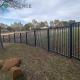 Powder Coating Rust Resistant H2m Double Wire Mesh Fence