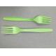 7 Inch  Length Eco Friendly Biodegradable Compostable Bioplastic Utensils Disposable Fork Made Of Corn Starch