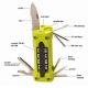 ABS Steel Flashlight Tool Handheld LED Work Light Size 4.7x4.2x12.5cm 293g 2AA (NOT Included)