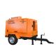 Portable Diesel Driven Air Compressor 55KW Engine 8bar Work Pressure For