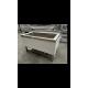 stainless steel deep sink can be assembled single bowl size:1200mmx700mmx800mm