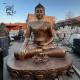 Bronze Buddha Statues Copper Brass Large Sitting Zen Budda Sculpture Metal Religious Antique Customized