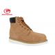 6 Inch Mens Dress Goodyear Welt Construction Boots PU Artificial Leather With Sponge