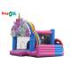 Sayok Flower Theme Inflatable Bouncing Trampoline With Slide Inflatable Bounce House Bouncing Jumpers