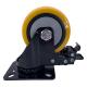 3 Inch Double Brake Industrial Plate Caster Wheels